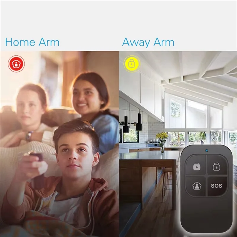 FULL-Wireless High-Performance Remote Control Compatible With Every For ETIGER Secual System Home Security
