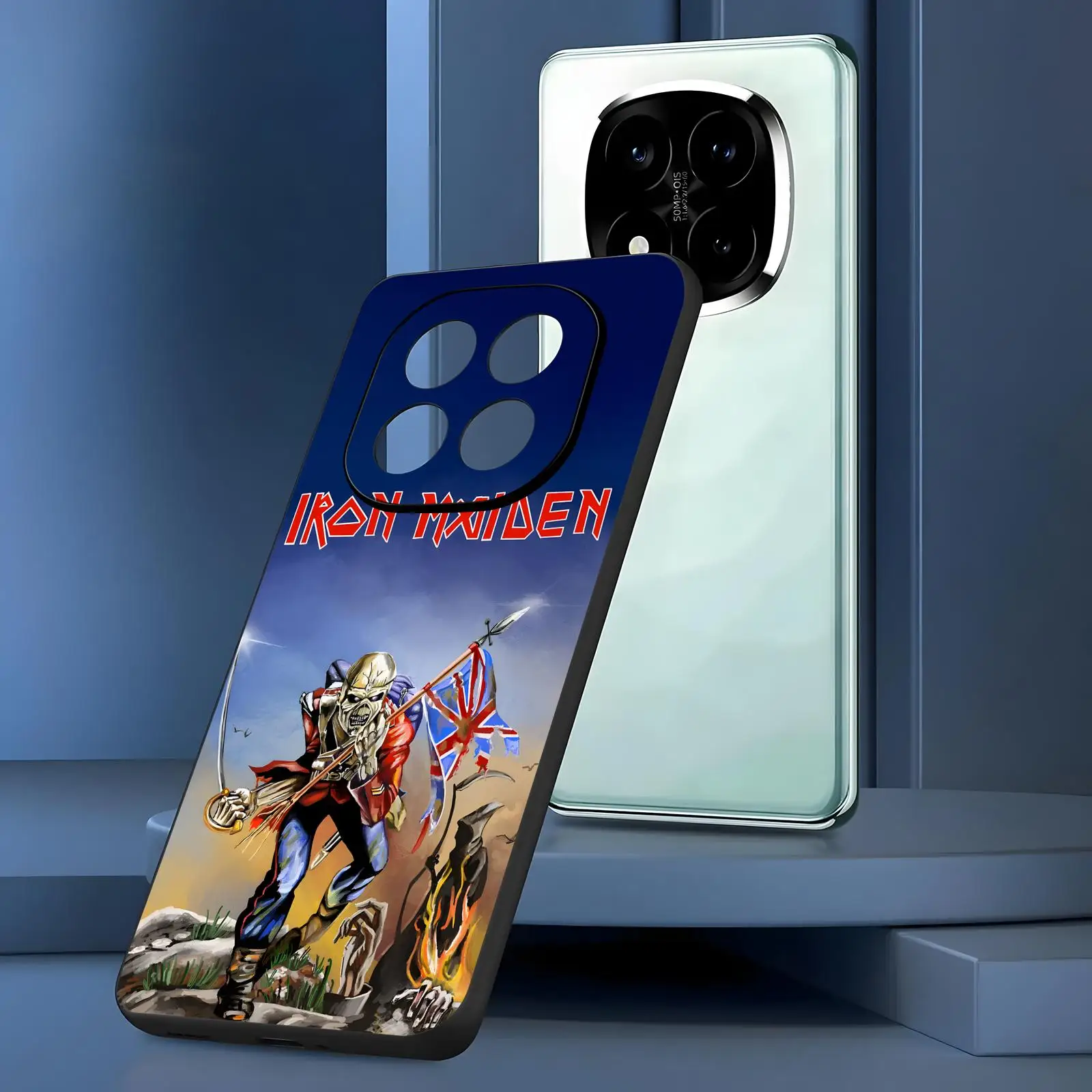 R-Run-To-The-H-Hills-Iron-M-MaidenES  Phone Case For Redmi Note15 14 13 12 11Pro Plus 5G 14C A3 Soft Black Phone Cover view 3
