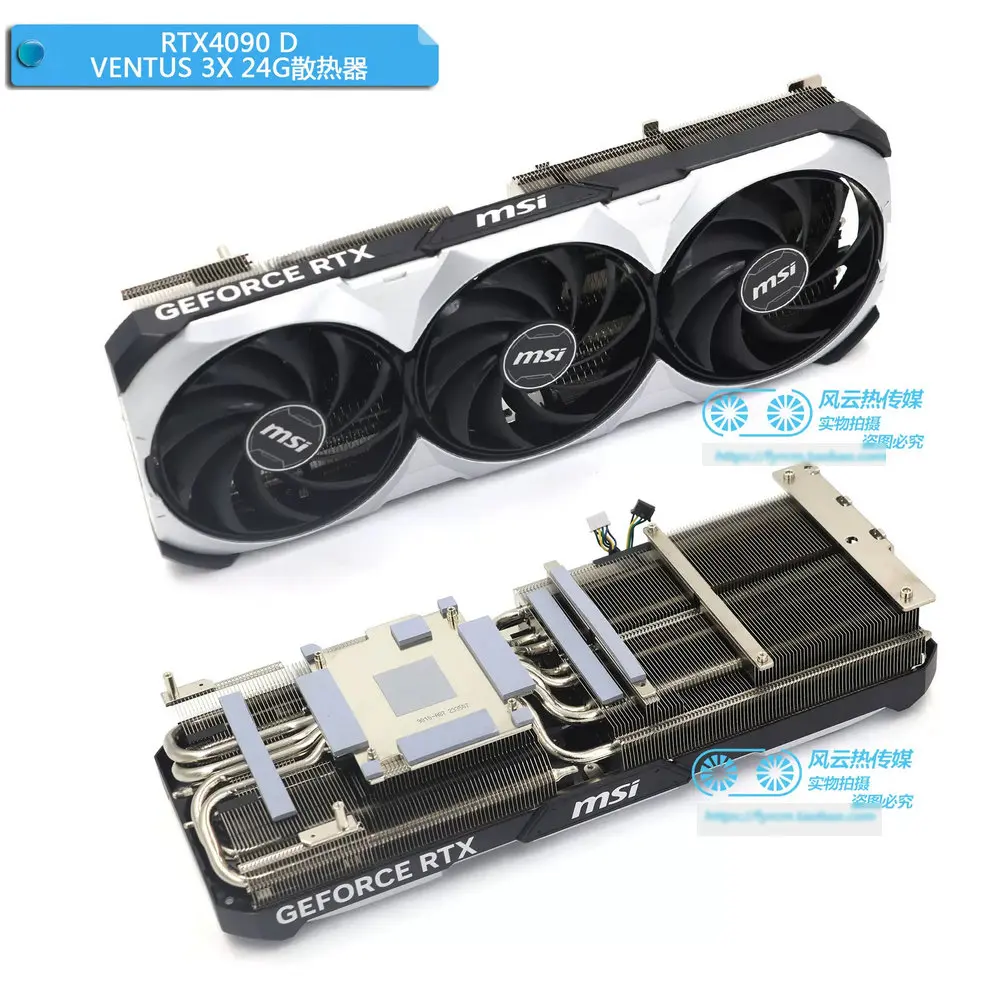 New the Cooler Radiator for MSI RTX4090 RTX4090D VENTUS 3X 24G Graphics Video Card