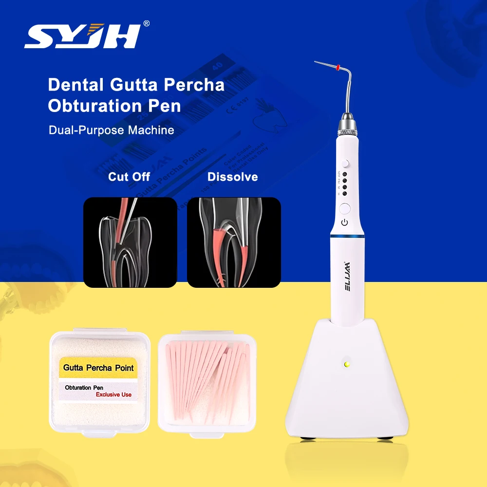

SYJH Многофункциональная стоматологическая обтурационная ручка Dental Gutta Percha устройство для наполнения корневых каналов Cut Dff Gutta Percha Dissolve