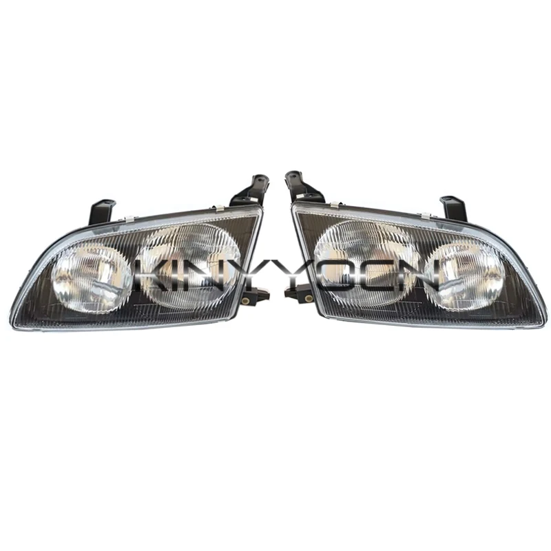 1Pair Front Bumper Headlight Headlamp For TOYOTA IPSUM SXM10 1996 Head Light Head Lamp Headlight