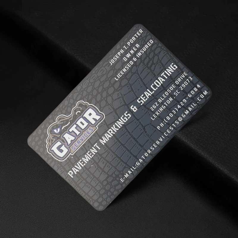 Customized query Custom Ultra-Thin Stainless Steel Metal Business Card Exquisite Process Waterproof Wear-Resistant High-End Busi