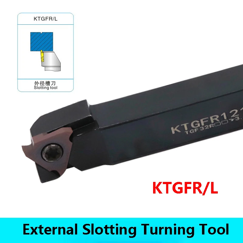 LIHAOPING Groove Machine Cutting KTGFR KTGFR1212 KTGR2020 KTGFR1616H16 KTGR2020K22 KTGFR2020K16 CNC Lathe Slotting Turning Tool