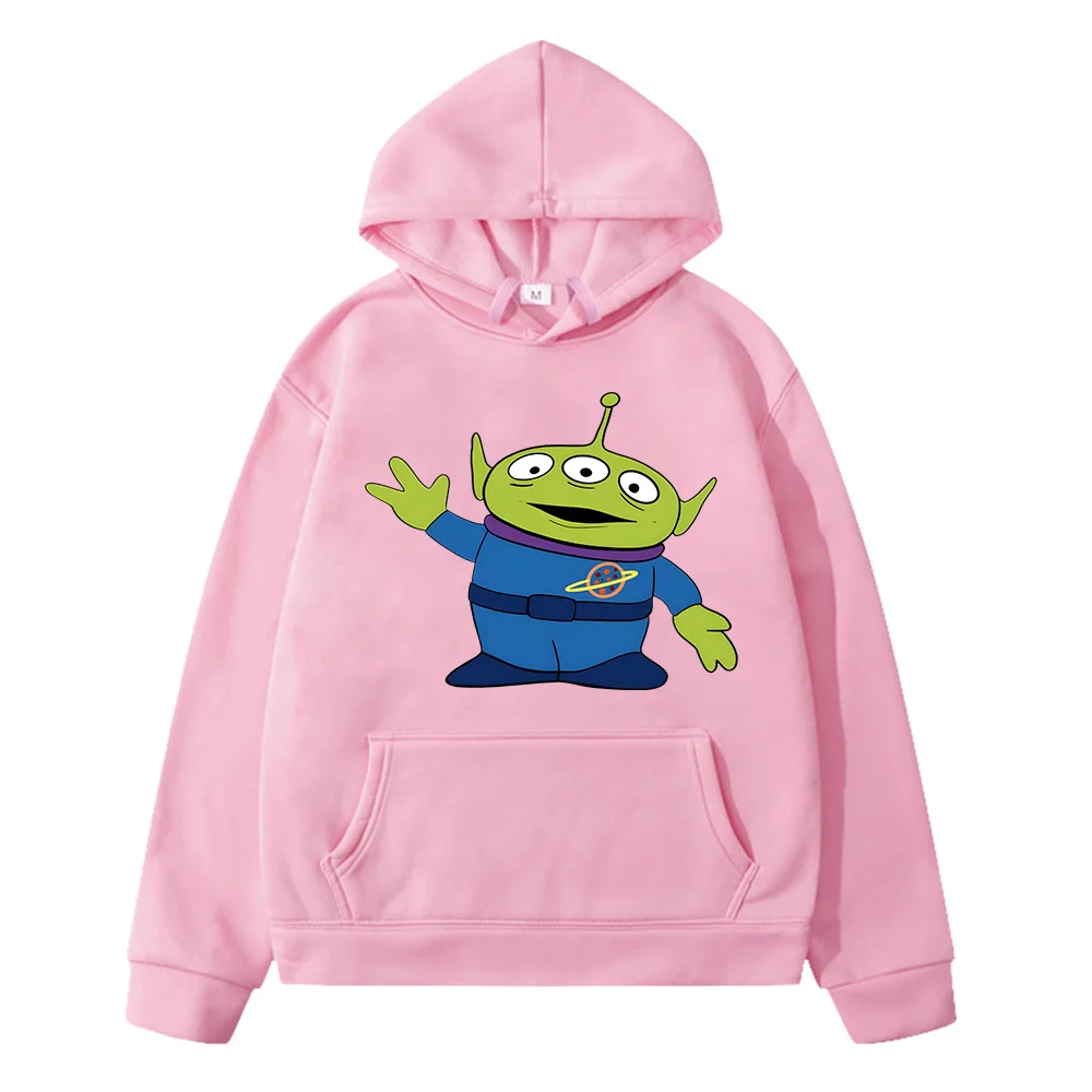 Toy Story Alien Cartoon Graphic felpe Sudaderas Casual autunno bambini felpe carine con tasca abbigliamento per ragazzi e ragazze