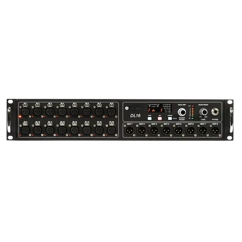 2pcs Midas DL16 Digital Mixer Professional 16 MIAS Designs Audio Pre-amplification Speaker Sound Console Interface Box