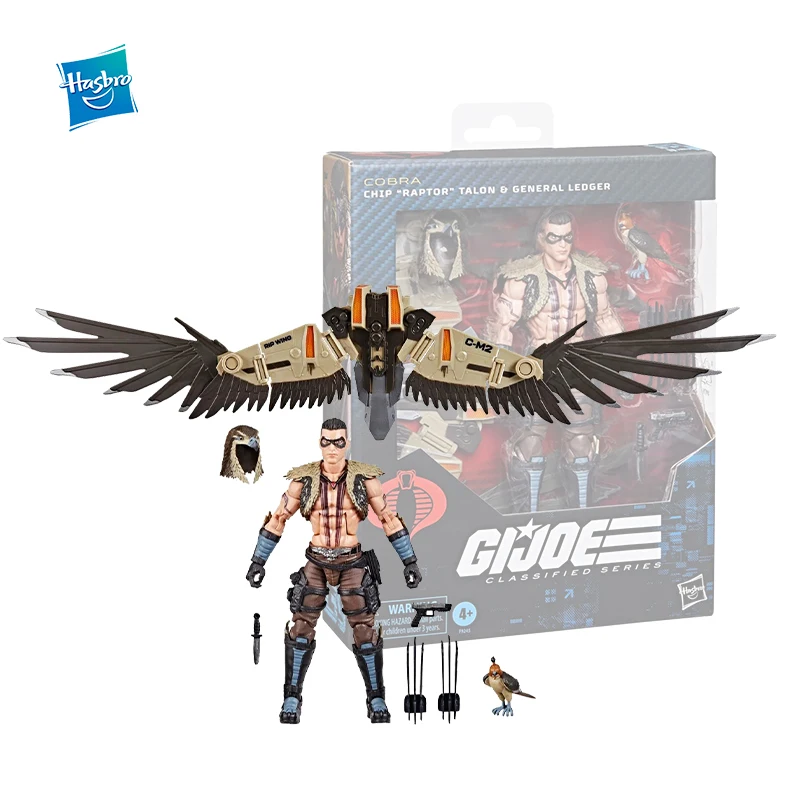 

Фигурка героя аниме Hasbro GI JOE, Классическая серия, Кобра, чип, рэптор, талон, общий Леджер, фигурка, модель, игрушка, подарки