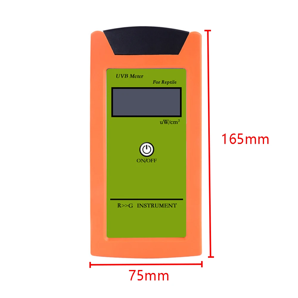 -UVB UVB Tester High Accuracy UVB Detector UVB Test Instrument for Reptile UVB Meter Luminosity Measurement Tool