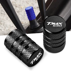 For YAHAMA TMAX TMAX530 530 Motorcycle Accessories Couple Aluminum Vehicle Wheel Tire Valve Stem Caps Covers Universal With Logo