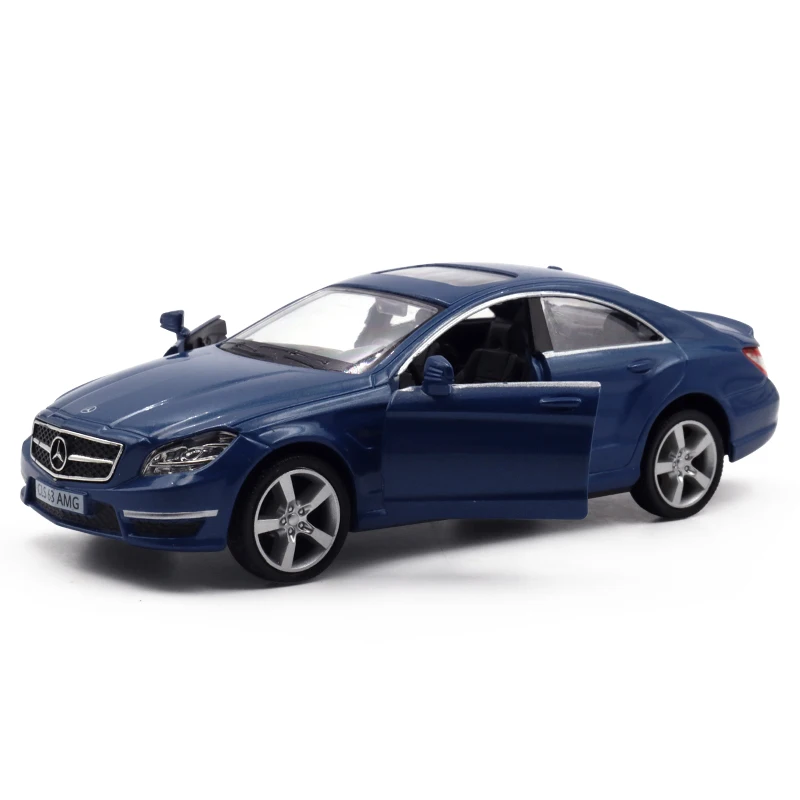 1:36 Mercedes Benz CLS 63 AMG Scale Car Model Miniature Art Figure Metal Diecast Vehicle Home Office Decorative Ornament A57