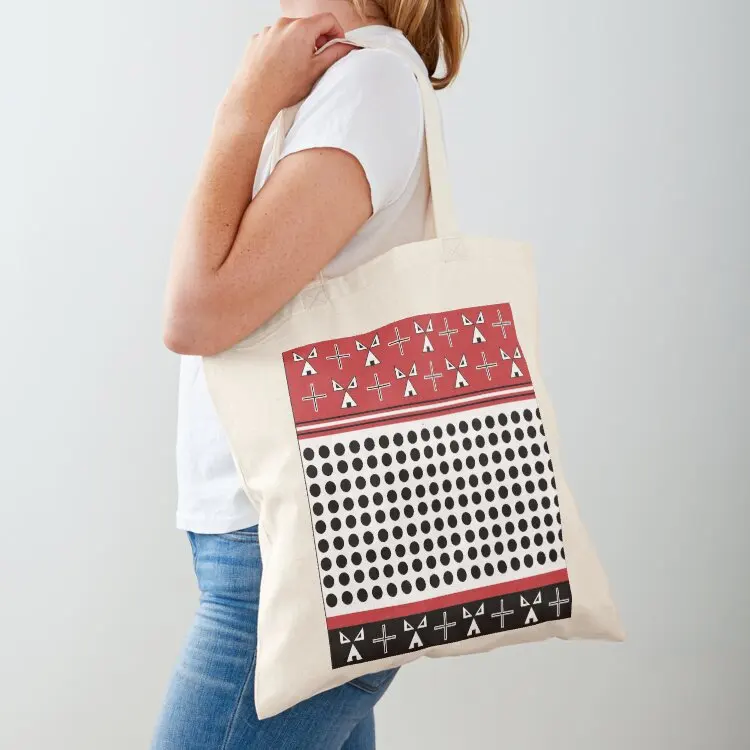 

Crosses and Tipis Tote Bag university shopper bag Fabric bag reusable grocery bags great