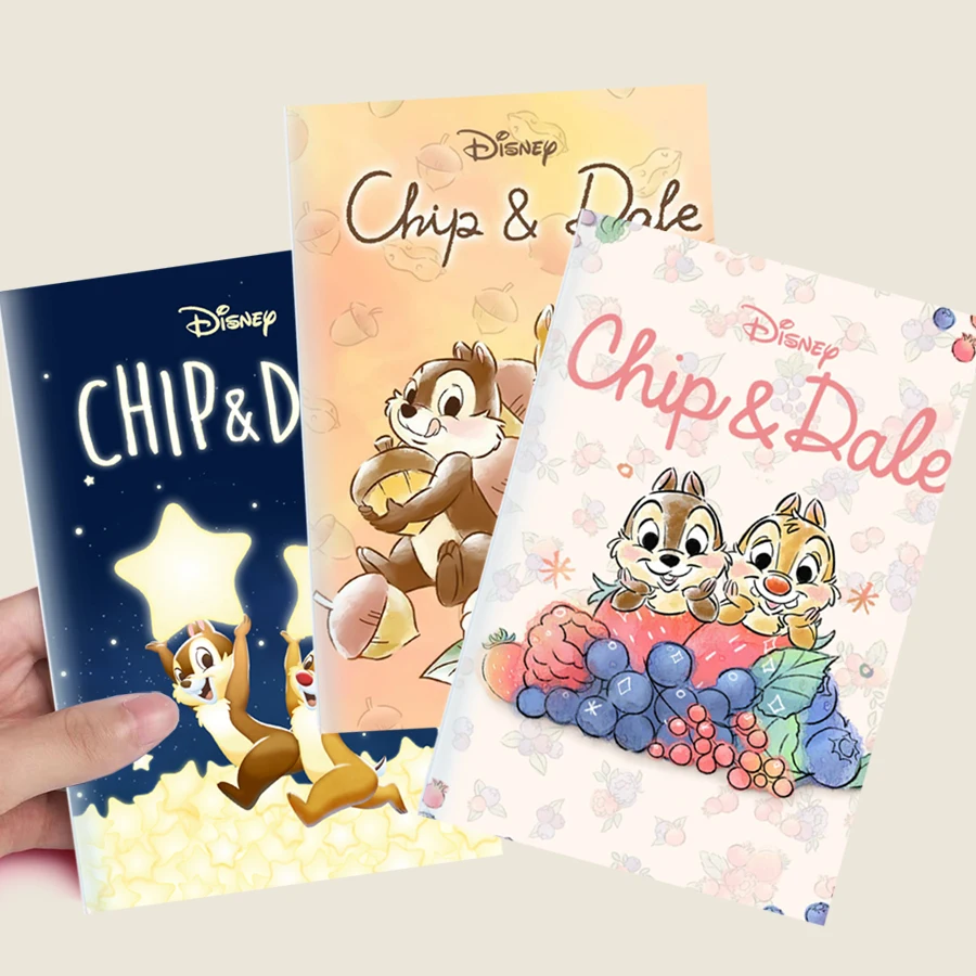 A5 Notebook - Chip n\' Dale Baby - Disney Cartoon Character - Writing Note Book Drawing Pattern Birthday Gift Stationery Supplie