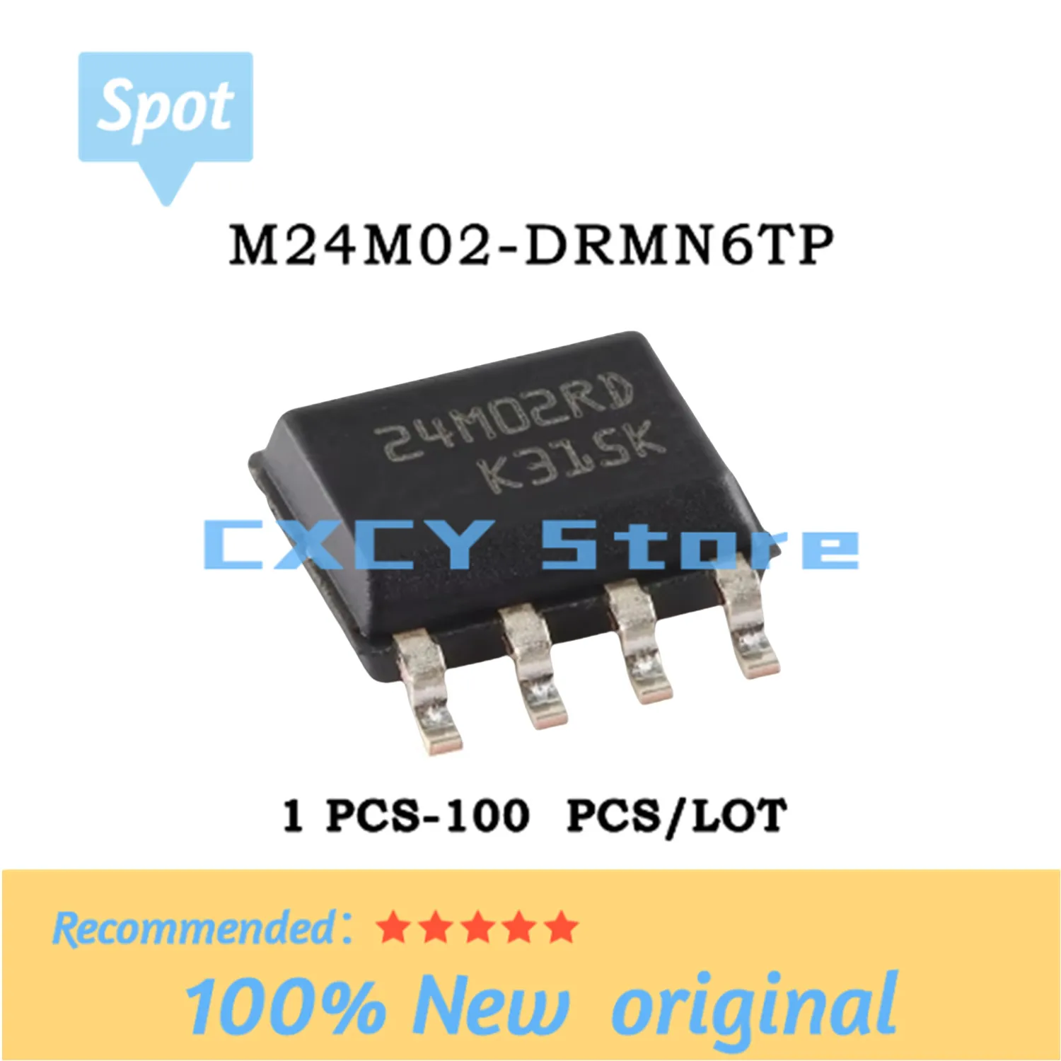 5/10/50/100PCS New and Original IC EEPROM 2MBIT I2C 1MHZ 8SOIC M24M02-DRMN6TP