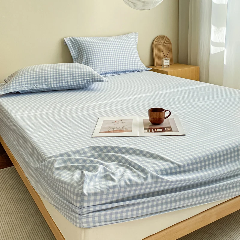 قطعة واحدة جديدة مناسبة مسبقًا - تصميم كلاسيكي منقوش، نسيج من الألياف الدقيقة فائق النعومة، غطاء مرتبة مسامي - سهل العناية #4