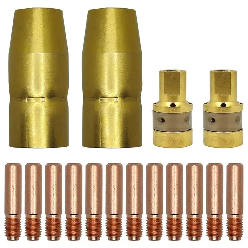 

Набор газовых сопел Mar.0.9Mm для Miller Millermatic 135/140/175/211, серии Miggun M-10/15/100/150, Hobart Handler 120/125/135