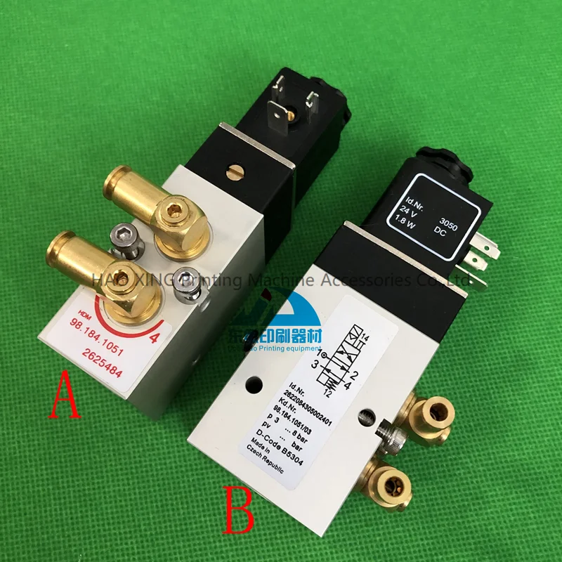 

Printing Machinery Spareparts Solenoid Valve98.184.1051 for Heidelberg Offset Printing Accessories Solenoid Valve 98.184.1051/03