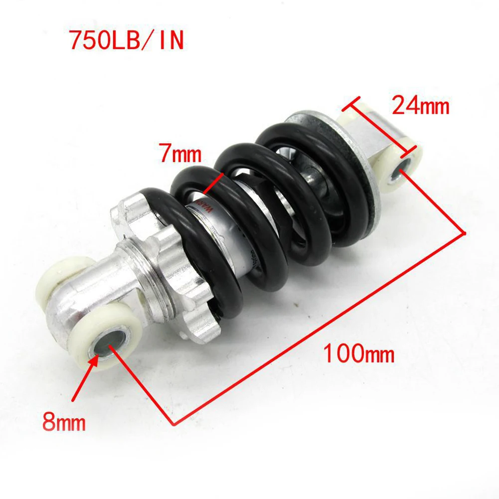 Black Electric Scooter Easy Install Motorcycle Part Damper Kit High Universality Fit Direct Replacement Easy Installation