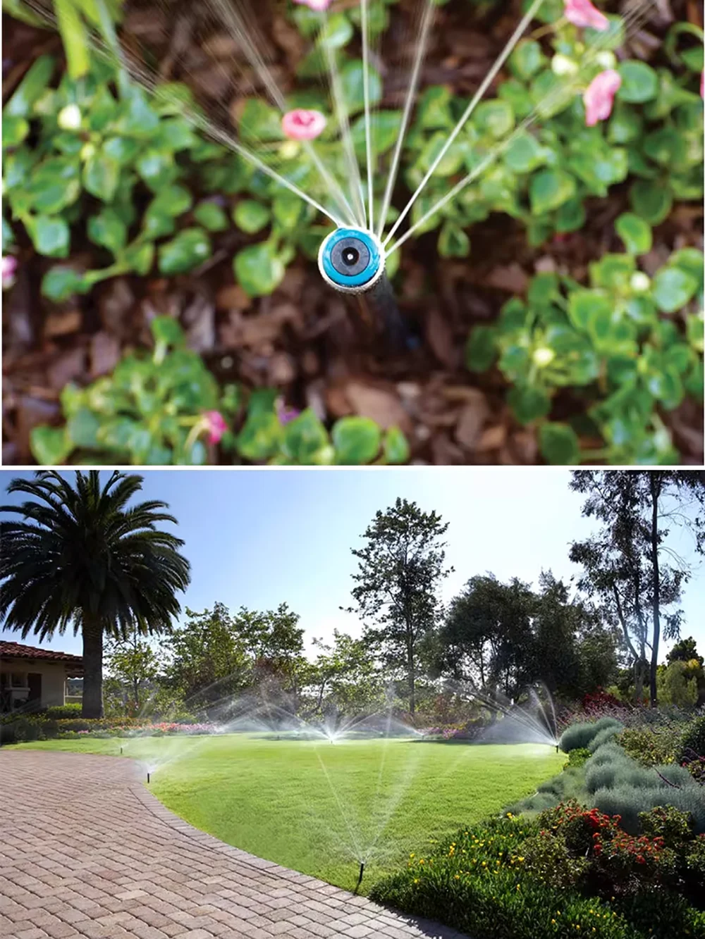 Ersatz-Streudüse für Pop-up-Sprinkler 90 ° ~210 ° /360 ° Verstellbarer Garten-Rasensprinkler für Bodeneinbau – Detail 10