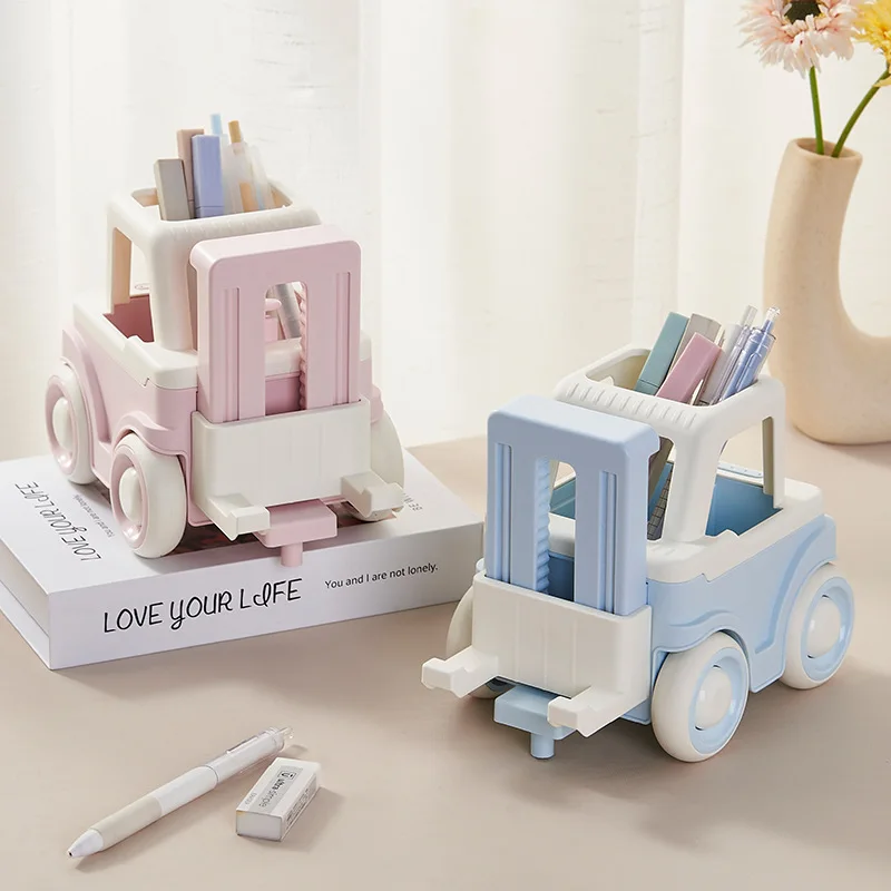 Милый держатель для ручек в виде лопаты, настольный органайзер, многофункциональный ящик для хранения канцелярских принадлежностей, орнамент, креативный держатель для телефона, детские студенческие подарки