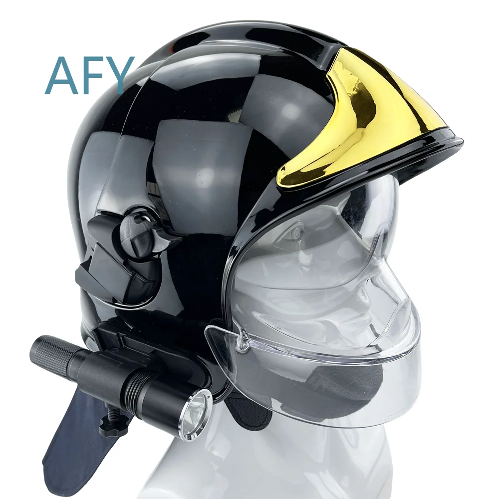 Flame Retardant Helmet for Firefighter Helmet for Structural Fire Safety Hat for Fire Department for Emergency Response for