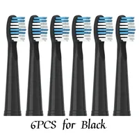 4pcs Replacement Toothbrushes Head for Seago Electric Toothbrushes E1-9/SG2303/SG575 Vacuum Packing