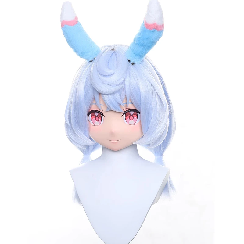 ปรับแต่งตัวอักษร Crossdressing หญิง/สาวเรซิ่นเต็มหัวล็อค Kig หน้ากากอะนิเมะคอสเพลย์ญี่ปุ่น Animego Kigurumi หน้ากาก