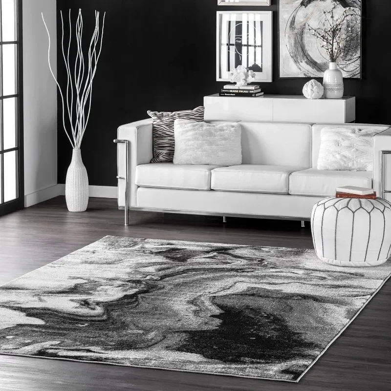 

Modern Abstract Area Rug, perfect for high traffic areas of your home such as living room, bedroom, dining room