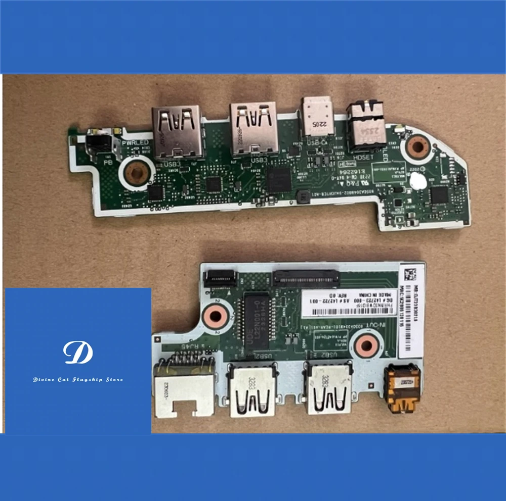 

ДЛЯ HP L42723-000 N15949 6050A 3048802 Аудиоплата USB Ethernet для ноутбука