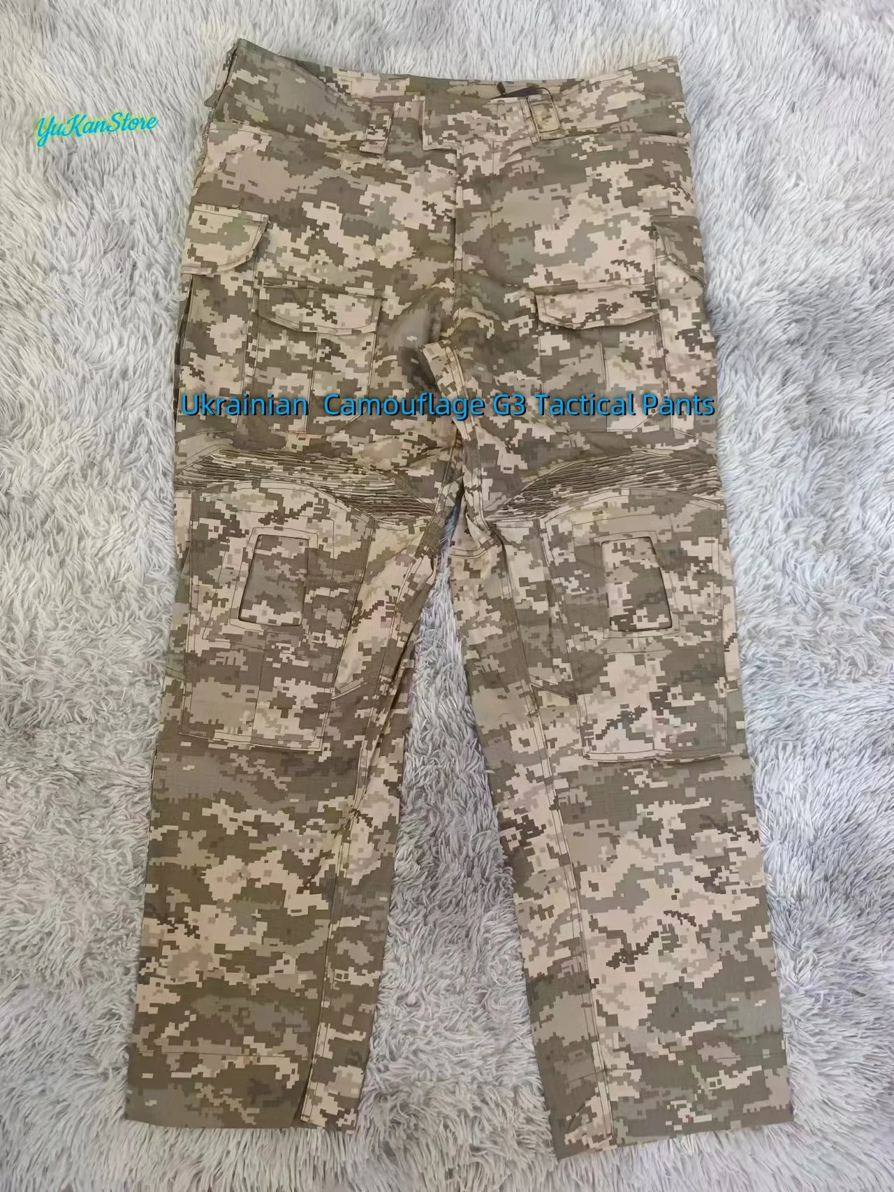 Ukrainian  Camouflage G3 Tactical Pants With Multiple Functions And Protections