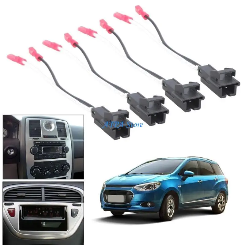 

U13C Car Accessories Speaker Adapter Wiring Harness Replaces OEM 72-4568