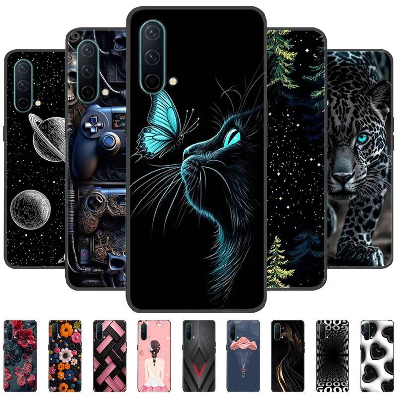 

For Oneplus Nord CE Case Soft Silicone Back Cover Shockproof Funda For OnePlus Nord CE Phone Cases Protective Shell Bumper