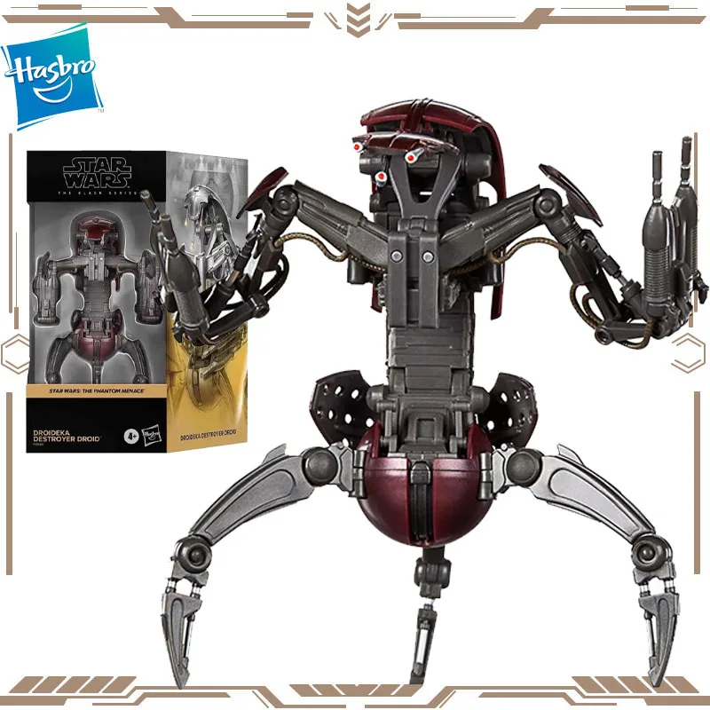 

Hasbro Original Star Wars The Phantom Menace Droideka Destroyer Droid Action Figure Toys for Boys Girls Gift Collectible Model