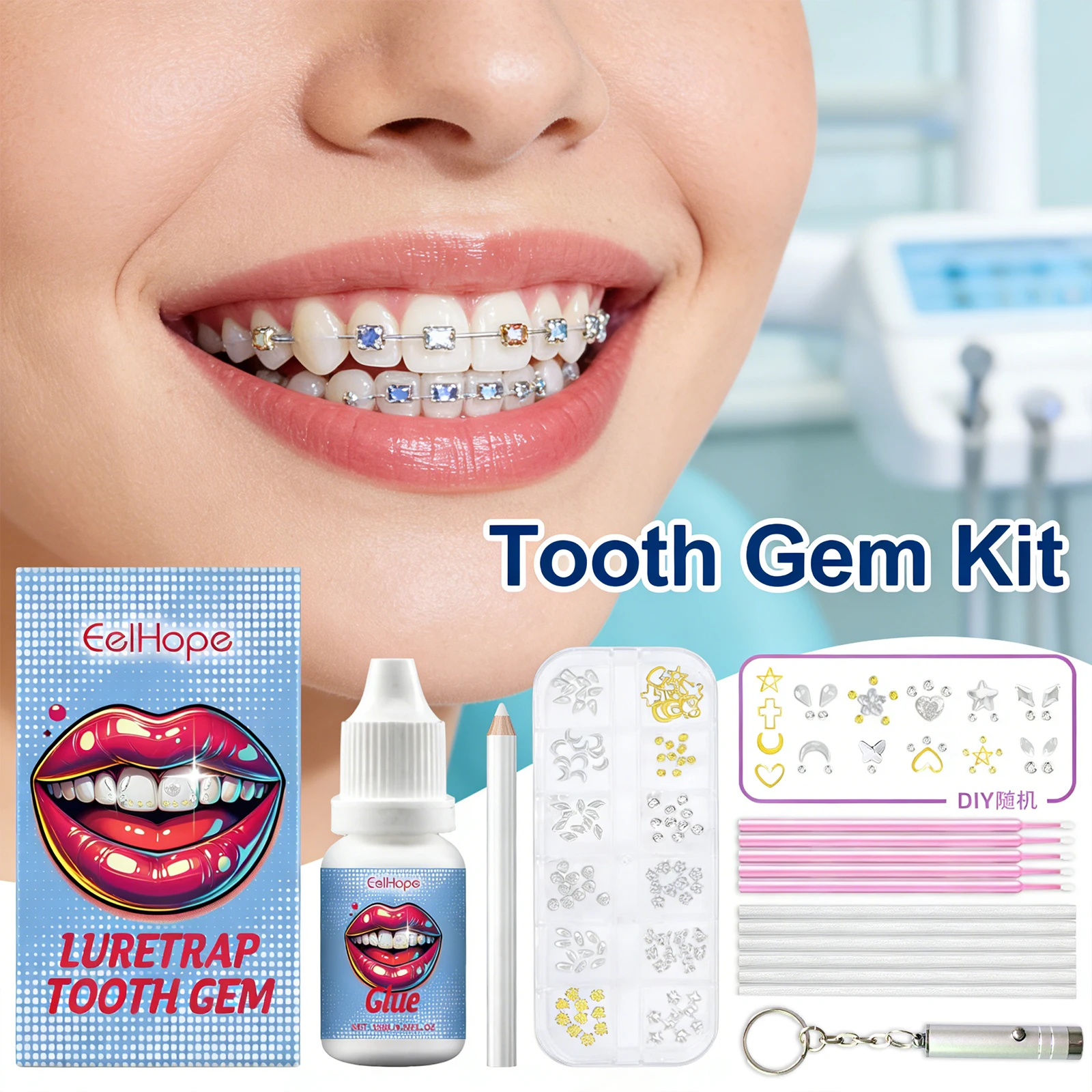 Tooth Gems Sparkling Teeth Jew - Resin Jewelry Kit review and price