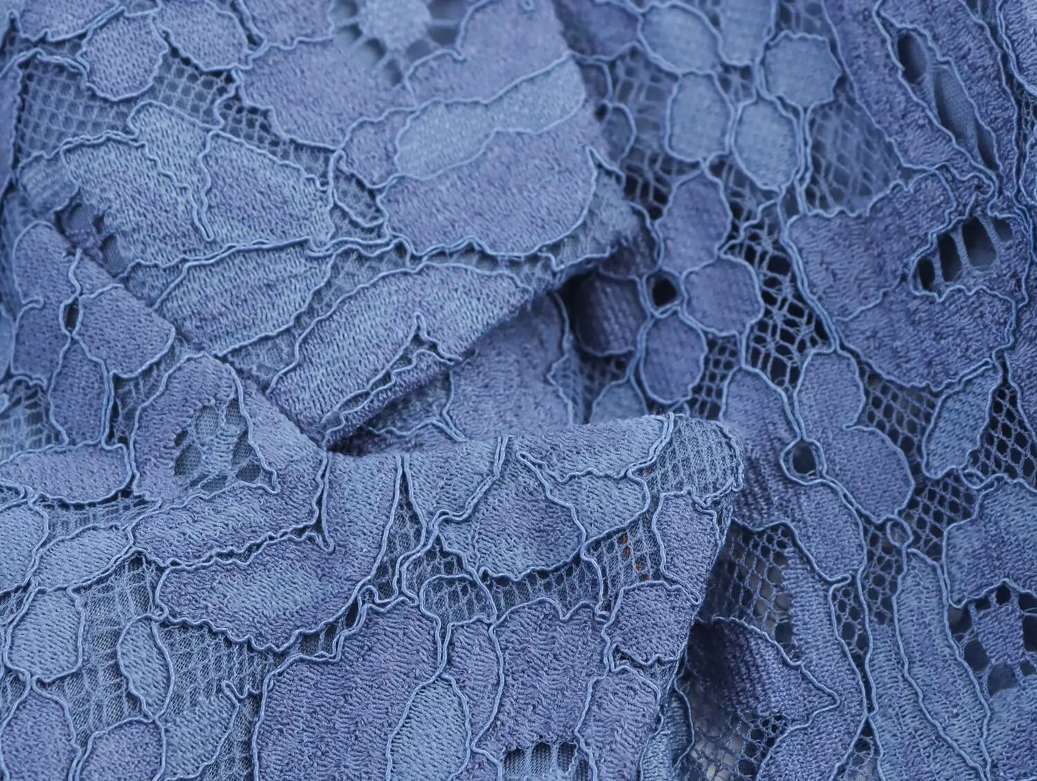 女性ブルーレースブレザーエレガントなシングルボタンディープ V ネックコートスーツジャケット