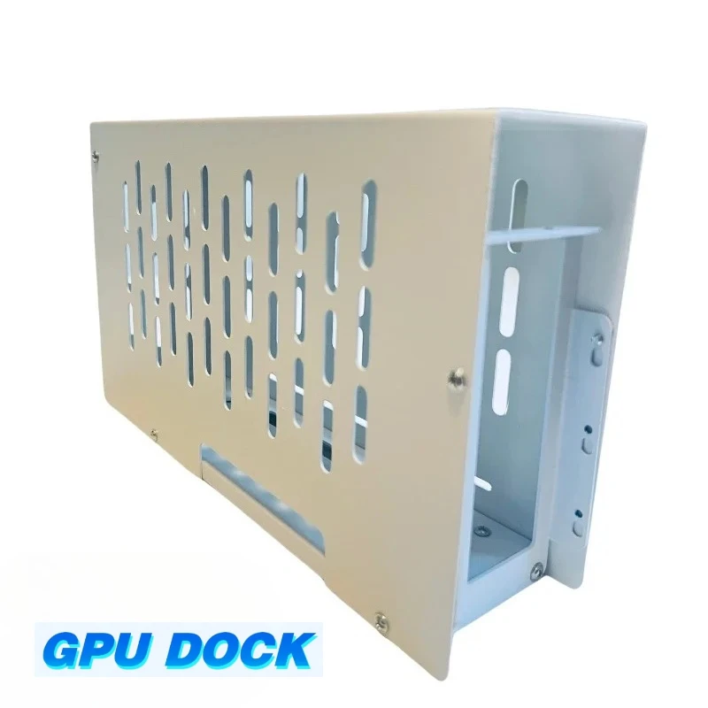 Laptop EGPU Case External Graphics Card Bracket Metal Frame Video Card Dock GPU Holder Oculink/M.2 NVMe PCIE4.0 Notebook GDP NUC