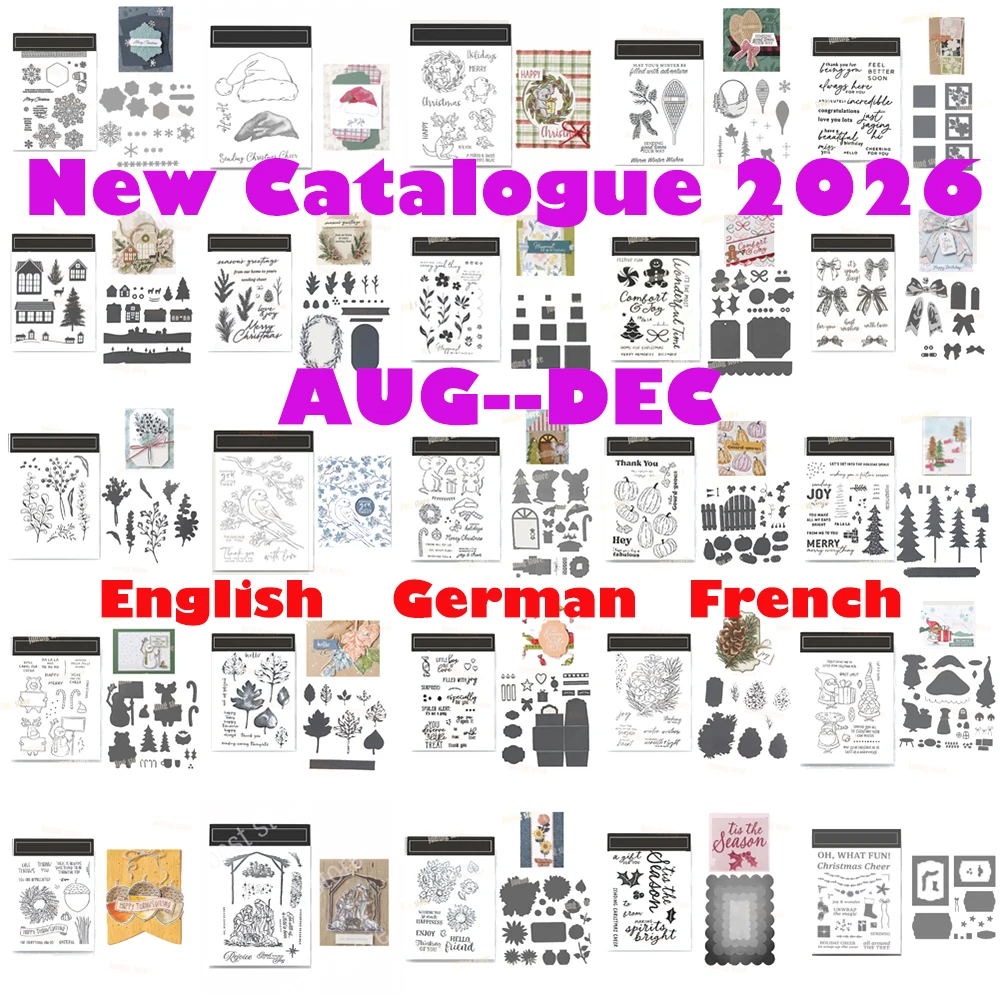 Christmas Decorations 2026 Clear Stamps And Dies For Scrapbooking Stamping Dies Card Making Scrapbook Material Craft Supplies
