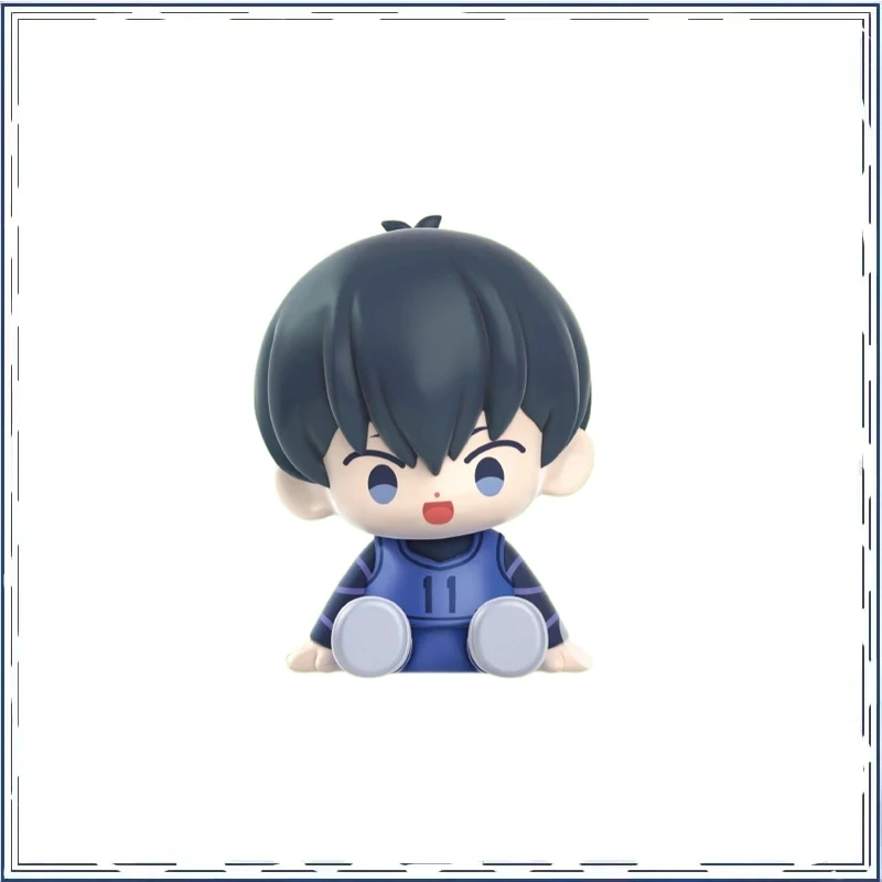 

Синий замок, модная игровая личность, нежная мультяшная кукла, трендовый орнамент, фигурки, модель, детская игрушка