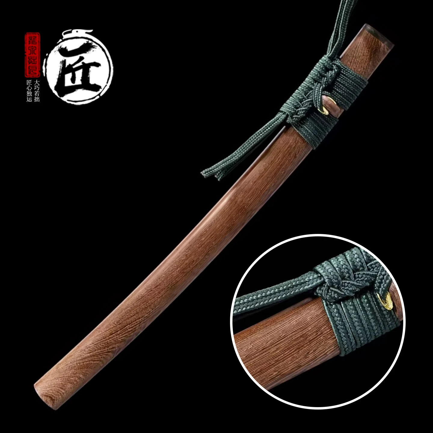 Katana Saya Solid Hardwood painted replacement empty scabbard only Assorted Gloss/Crackle/Marble Finish Hardwood