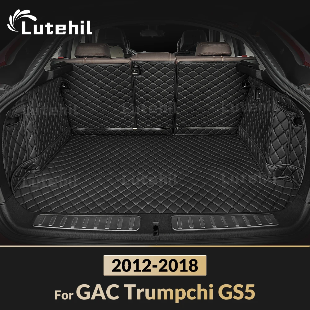 For GAC Trumpchi GS5 2012-2018 17 16 15 14 13 Auto Full Coverage Trunk Mat Car Boot Cover Pad Cargo Liner Interior Accessories