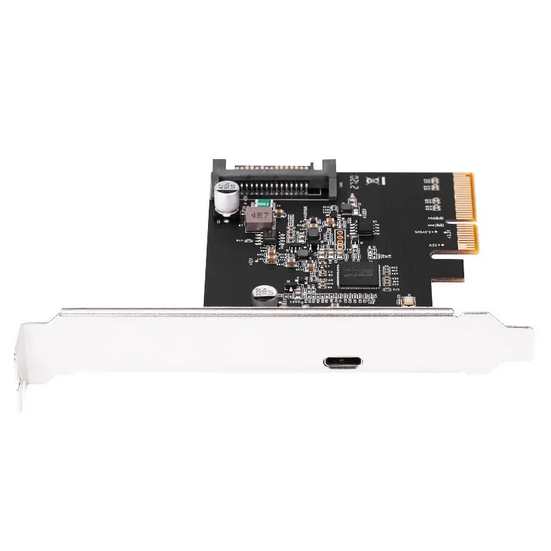 Desktop PCIe to TypeC USB3.2Gen2×2 20Gbps no-drive Expansion Adapter card ASM3242