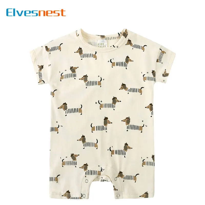 

Cartoon Cute Baby Girl Romper Cotton Short Sleeve O-neck Baby Clothing Boys Romper Summer Newborn Baby Clothes 3-24 Months