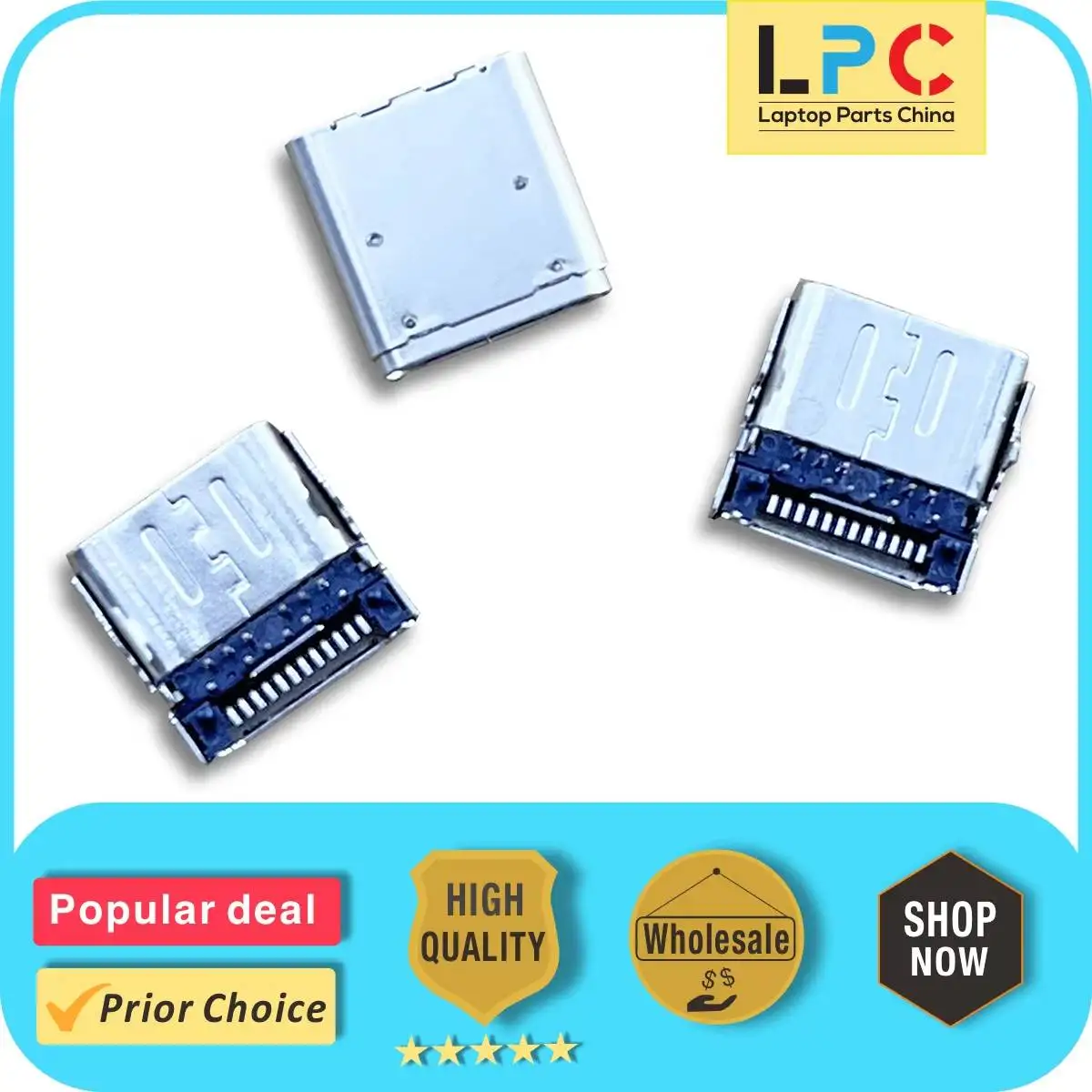 USB-C DC Jack For Lenovo Chromebook C330 C330-11 81HY New Laptop Notebook Type-C DC Power Jack Charging Port Socket Connector