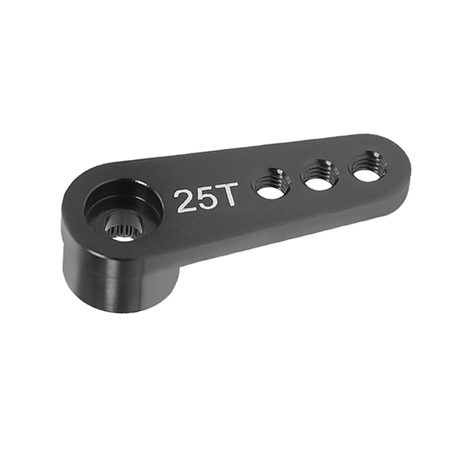 Metall 25T Erweiterte Servo Arm Lenkung Horn M3 3 Loch Für 1/10 RC Crawler TRX4 Axial SCX10 Tamiya Yikong HSP servo Motoren Teile