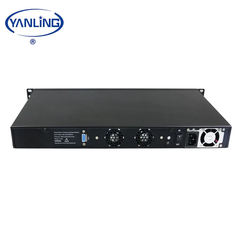 Shenzhen 1U Rack Server Processor With Intel Core I3 I5 I7 Cloud Computing Firewall Pfsense Wired & Wireless CE Rohs FCC Stock