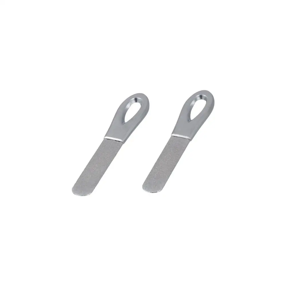 Lime per unghie a doppia faccia Strumenti per manicure in acciaio inossidabile Tagliaunghie professionali per dita dei piedi Set per toelettatura Cura delle mani Cura dei piedi