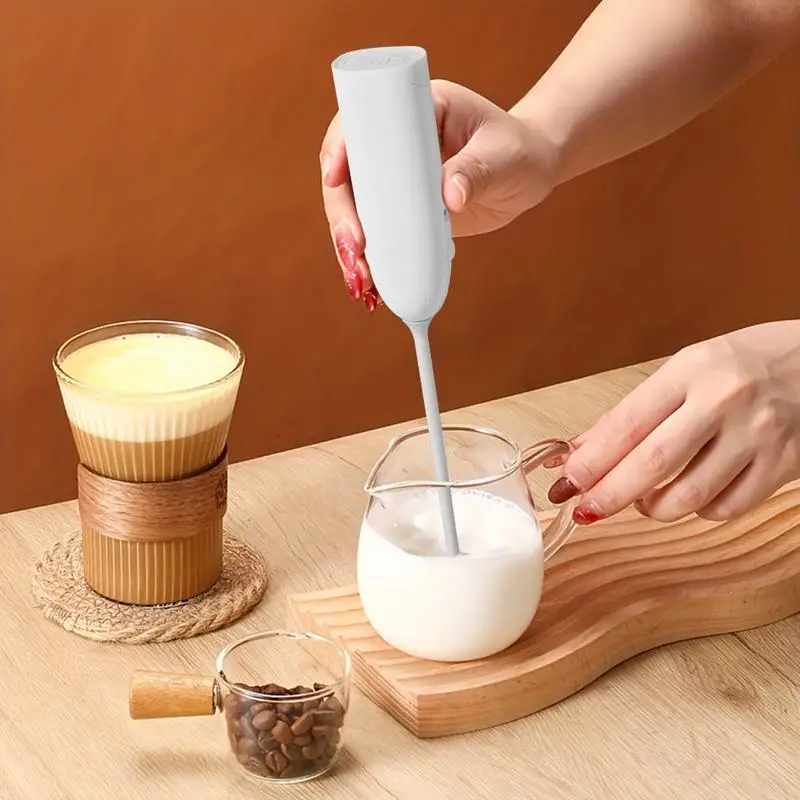 

Handheld Milk Frother Ultra Fast Electric Handheld Drink Mixer Easy Clean Whisk For Coffee For Toddler Baby Kids