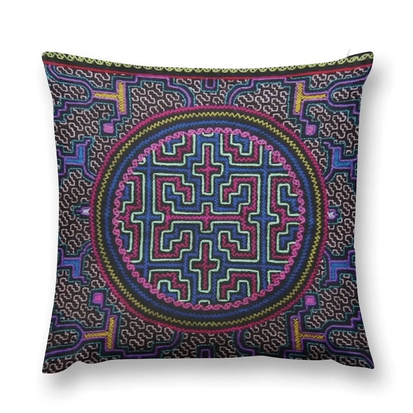 Peru is calling, Shipibo dreams Throw Pillow pillows decor home Cushion Cover pillow