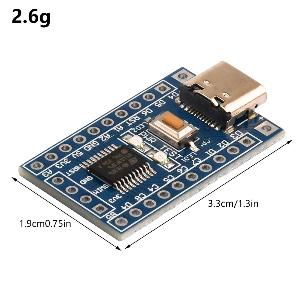 Módulo de placa de desarrollo de sistema mínimo para Arduino, tipo C, STM8S103F3P6, STM8S003F3P6