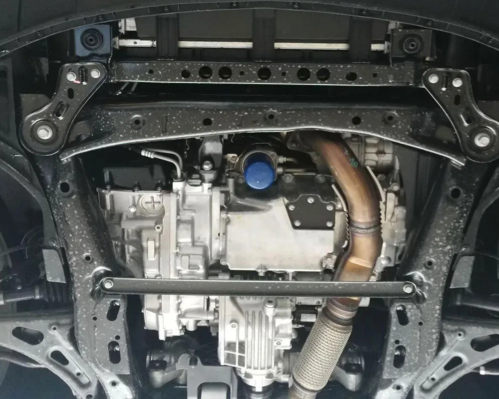 For Cadillac XT6 2020-2024 2.0T Higher Quality Black Under Engine Guard Mudguard Board Splash Shield Mud Fender Plate Panel