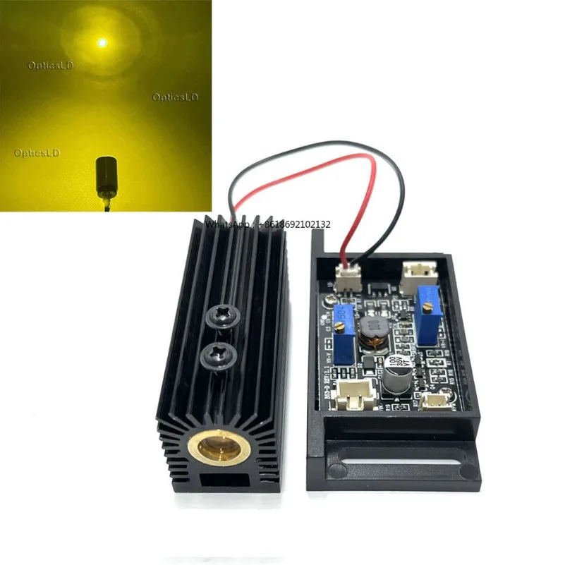 571Nm 40mW Yellow Light Module, Spectral Analysis/Fluorescence Excitation/DNA Sequencing High Power
