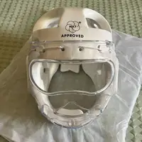 Casco de Karate WKF para niños y adultos con protección facial MMA, artes marciales, boxeo, casco suave, Taekwondo, Sparring, equipo de cabeza completamente cubierto